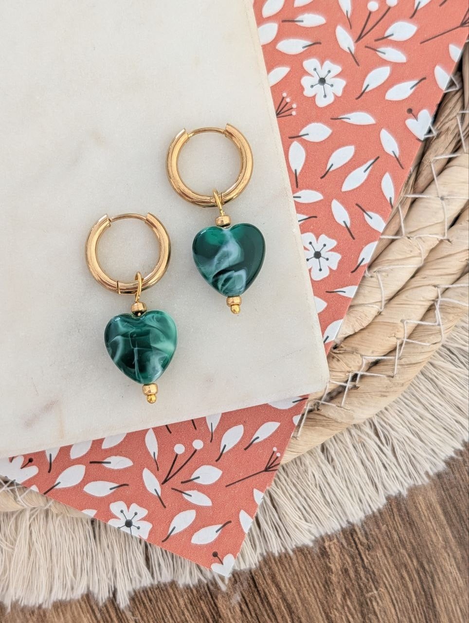 Little hearts oorbellen - 3 verschillende kleuren