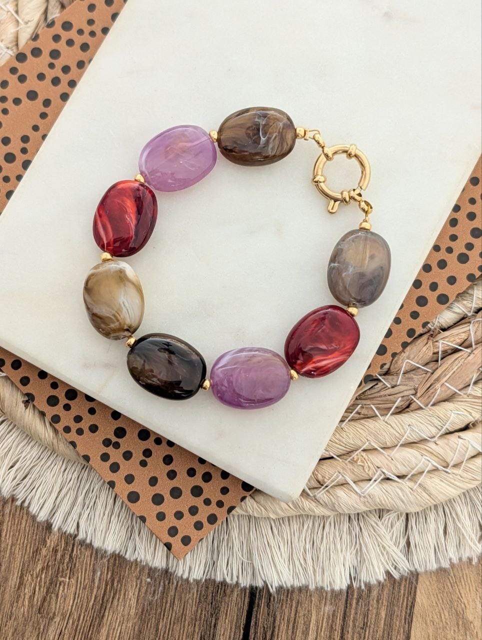 Multicolour armband - in 3 verschillende kleuren