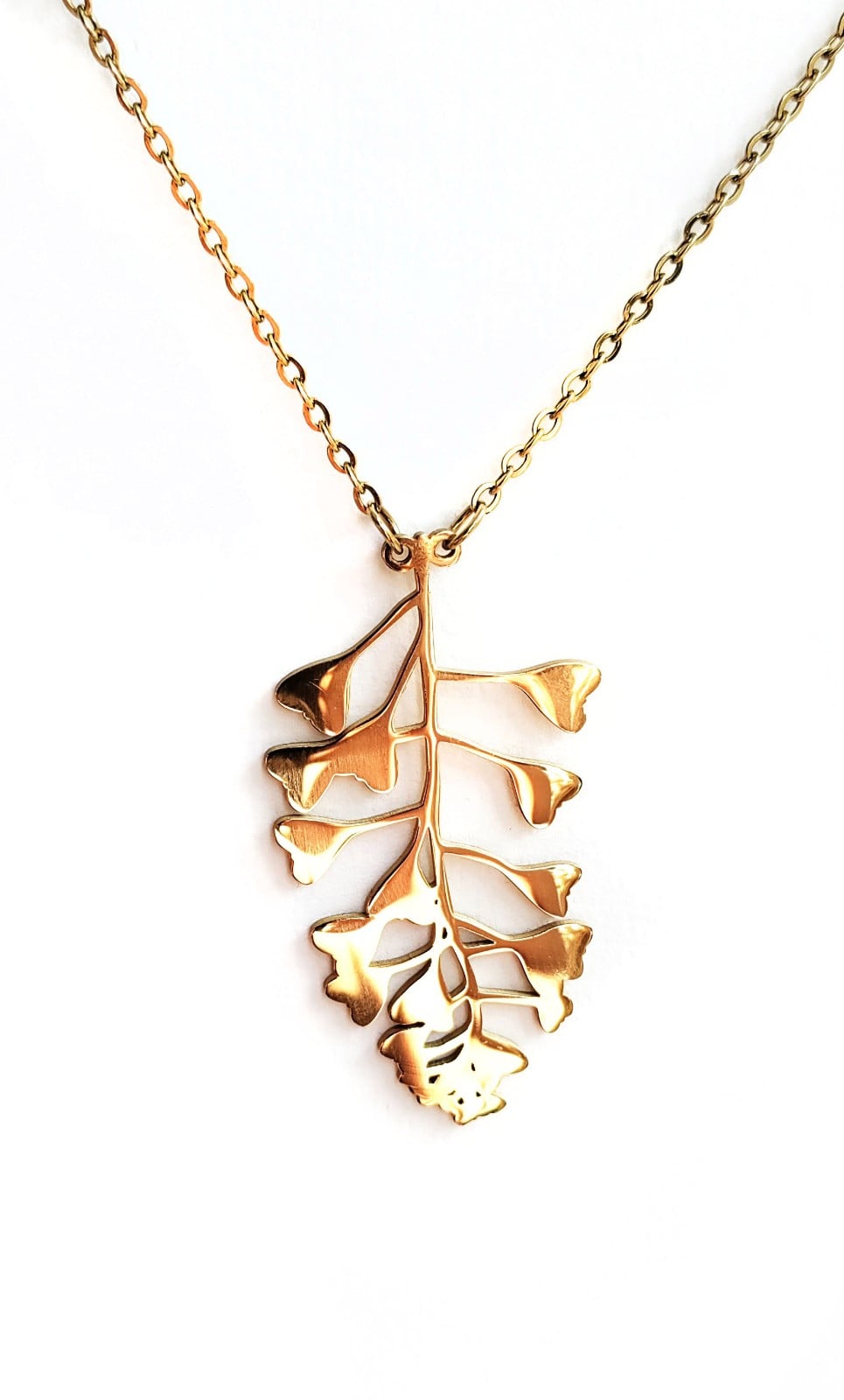 Gouden herderstasje ketting2 - 104877 Gouden herderstasje ketting2