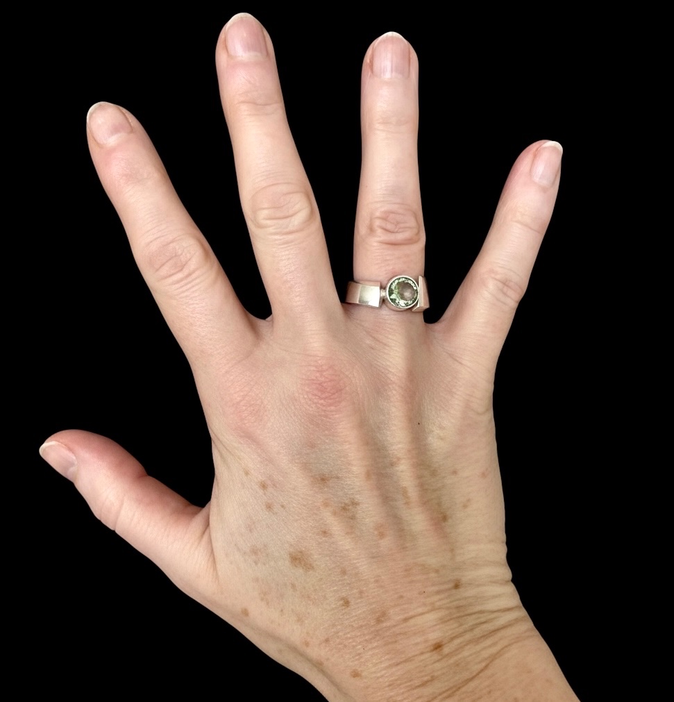 Zilver met Prasioliet