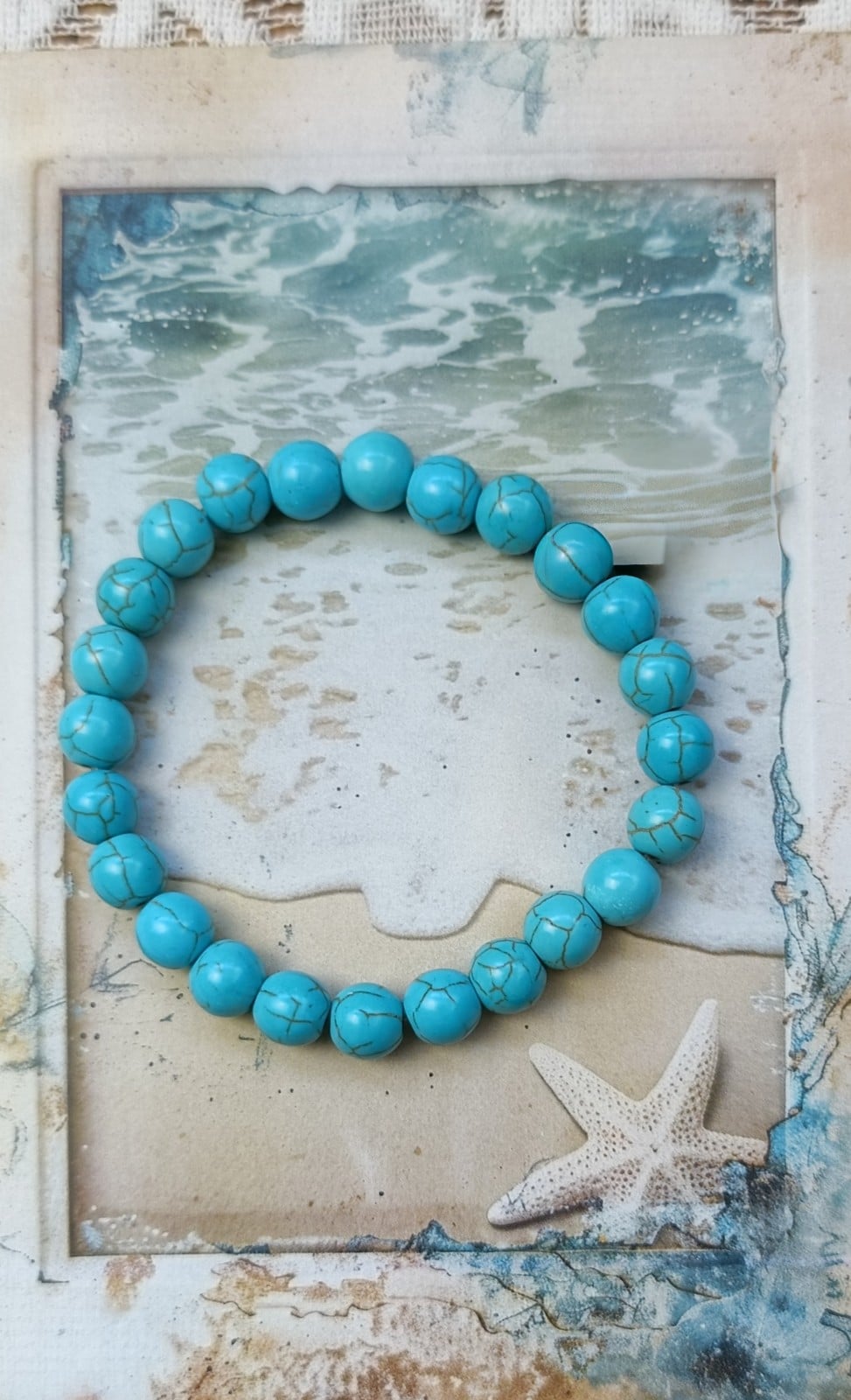 Armband howliet turquoise