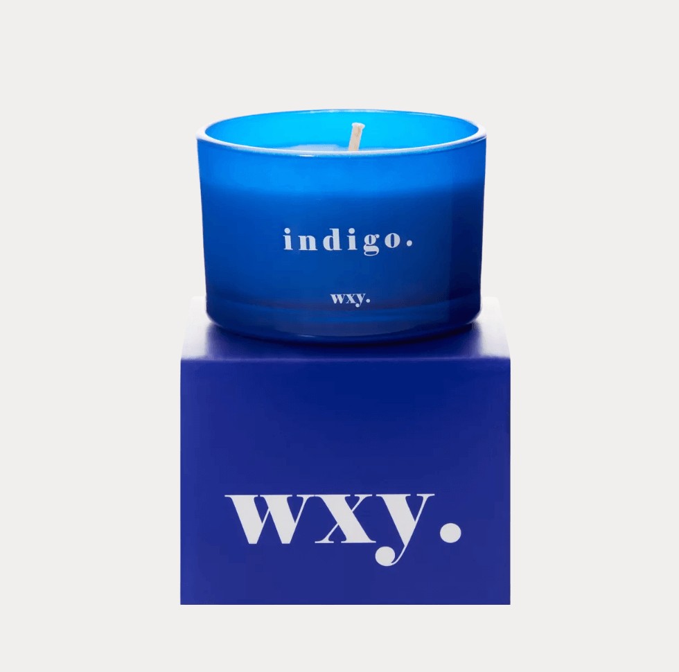 Wxy. Indigo Geurkaars