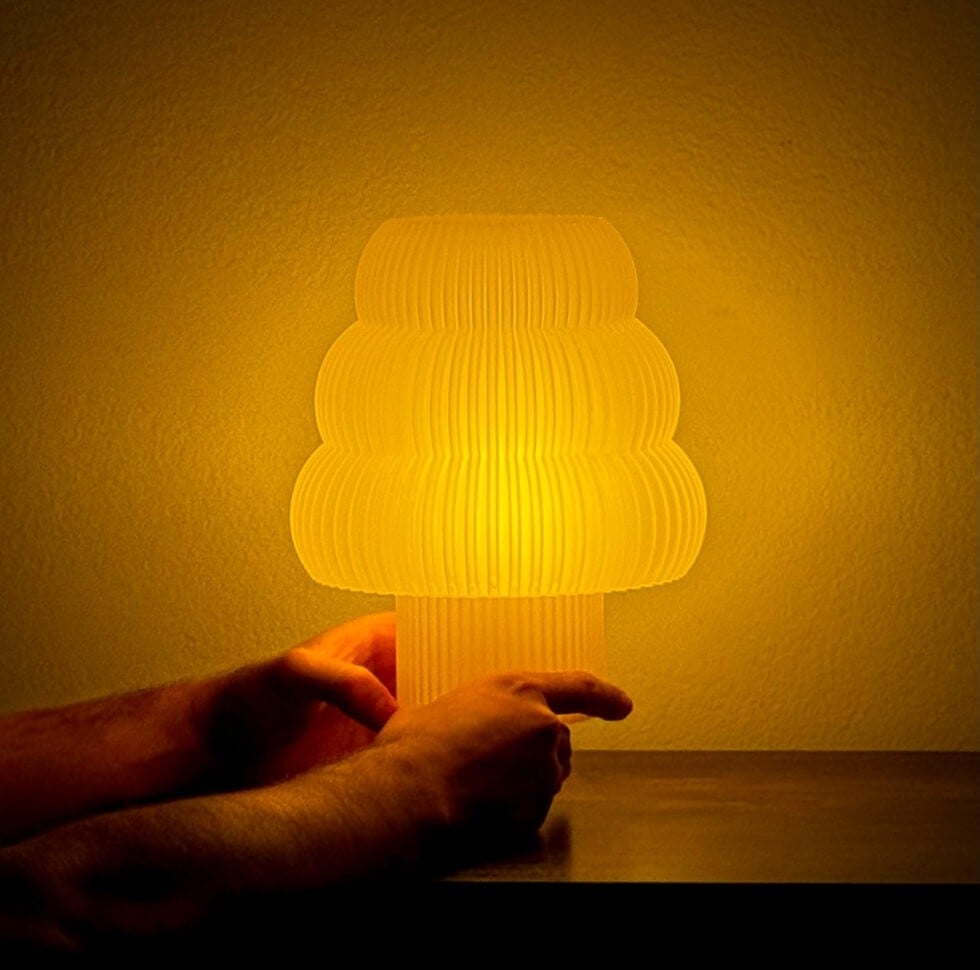 Mola Studio Luma | 3D geprinte Tafellamp