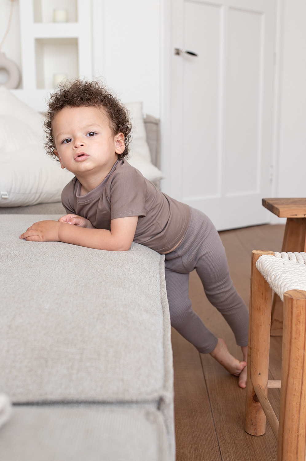 100% biologisch katoen Legging Textuur