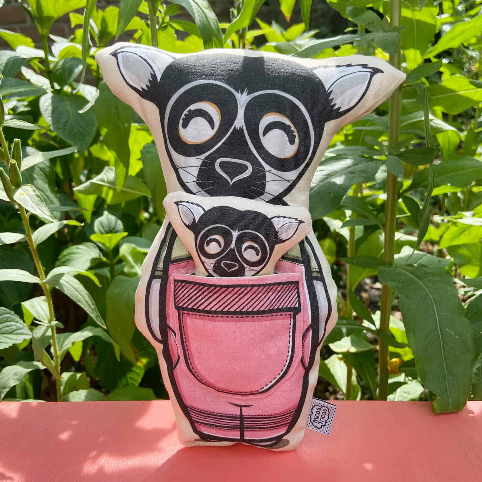 Lemur Knuffel Canvas Swan Market lemur-knuffel-canvas-swan-market